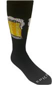 BEER MUG - Cute Novelty Fun Design Kneehigh/OTC Socks PAIR