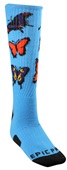 BUTTERFLYS - Cute Novelty Fun Design Crew-Socks (1-Pair)