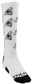 HONEY BEES - Cute Novelty Fun Design Crew-Socks (1-Pair)