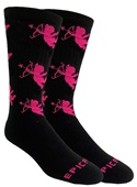 CUPID - Cute Novelty Fun Design Crew-Socks (1-Pair)