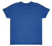 Royal Apparel Organic Infant Rib Tee 2039ORG PACIFIC BLUE Primary