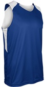 Swish Adult Youth Reversible Basketball Jerseys Outside: ROYAL/WHITE, Inside: WHITE/ROYAL Primary