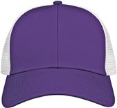 Diamond Mesh Snapback Cap (Purple,Forest,Cardinal)