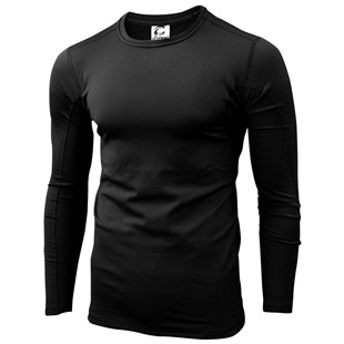Adult & Youth COLD WEATHER Compression Long Sleeve Crew Shirt