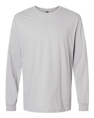 Gildan Unisex Softstyle Cvc Long Sleeve T-Shirt G674 CEMENT Primary