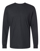 Gildan Unisex Softstyle Cvc Long Sleeve T-Shirt G674 PITCH BLACK Primary