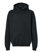 Gildan Youth Softstyle Midweight Fleece Hooded Sweatshirt SF500B BLACK Primary