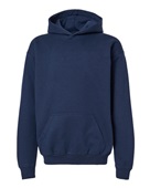 Gildan Youth Softstyle Midweight Fleece Hooded Sweatshirt SF500B NAVY Primary