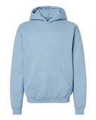 Gildan Youth Softstyle Midweight Fleece Hooded Sweatshirt SF500B STONE BLUE Primary