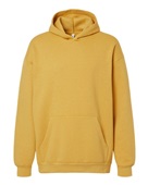 American Apparel Unisex Reflex Fleece Pullover Hooded Sweatshirt RF498 MUSTARD Primary