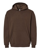American Apparel Unisex Reflex Fleece Pullover Hooded Sweatshirt RF498 BROWN Primary