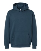 American Apparel Unisex Reflex Fleece Pullover Hooded Sweatshirt RF498 SEA BLUE Primary