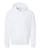 American Apparel Unisex Reflex Fleece Pullover Hooded Sweatshirt RF498 WHITE Primary