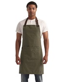 Artisan Collection By Reprime Unisex Annex Oxford Apron RP144 MOSS Primary