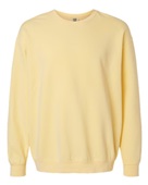 Comfort Colors Unisex Lighweight Cotton Crewneck Sweatshirt 1466CC BUTTER Primary