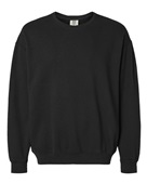 Comfort Colors Unisex Lighweight Cotton Crewneck Sweatshirt 1466CC BLACK Primary