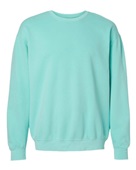 Comfort Colors Unisex Lighweight Cotton Crewneck Sweatshirt 1466CC CHALKY MINT Primary