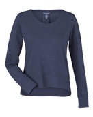 Devon & Jones New Classics Ladies' Charleston Pullover DG482W NAVY MELANGE Primary