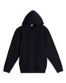 Lane Seven Unisex Future Fleece Hooded Sweatshirt LS18002 BLACK Primary