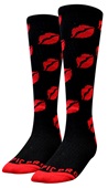 KISSES - Cute Novelty Fun Design Knee-High-Socks (1-Pair)