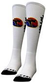 MARTIAL ARTS YIN YANG - Cute Novelty Fun Design Knee-High-Socks (1-Pair)