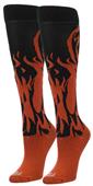 TCK Krazisox Over Calf Flames Socks LPFLM