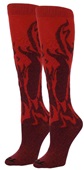 TCK Krazisox Over Calf Flames Socks LPFLM