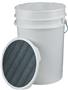 WHITE BUCKET WITH LID