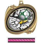 Hasty Hurricane Medal Soccer Bust-Out Insert