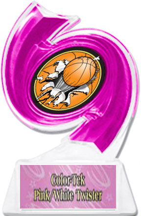 PINK TROPHY/PINK TWISTER LABEL - BUST-OUT MYLAR