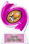 PINK TROPHY/PINK TWISTER LABEL - BUST-OUT MYLAR