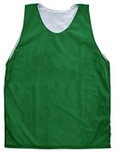 Martin Tricot Mesh Reversible Basketball Tank Tops Outside: KELLY, Inside: WHITE Primary