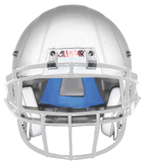 all-star youth tri bar football helmet faceguard All-Star Catalyst TriBar Youth Football Helmets