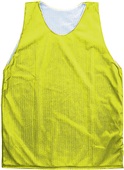 Martin Sports Reversible Lacrosse Mesh Tank Tops Outside: LIME GREEN, Inside: WHITE Primary
