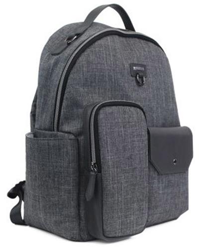 Maevn Women\'s Backpack in Gray and Brown Maevn Ready Go 2 Heather Grey Clinical Backpack, Nursing Bags main image 4