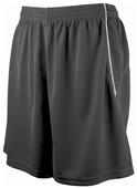 Womens 7" Mock Mesh Basketball Softball Shorts Womens 7" Mock Mesh Basketball Softball Shorts