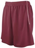 Womens 7" Mock Mesh Basketball Softball Shorts Womens 7" Mock Mesh Basketball Softball Shorts