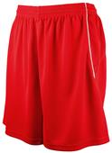 Womens 7" Mock Mesh Basketball Softball Shorts Womens 7" Mock Mesh Basketball Softball Shorts