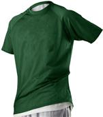 Alleson Youth eXtreme Mesh Reversible Jerseys 56REVY Outside: DARK GREEN, Inside: WHITE Primary