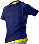 Alleson Youth eXtreme Mesh Reversible Jerseys 56REVY Outside: NAVY, Inside: LIGHT GOLD Primary