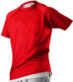 Alleson Youth eXtreme Mesh Reversible Jerseys 56REVY Outside: SCARLET, Inside: WHITE Primary