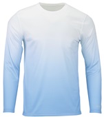 ParagonXP Maui Long Sleeve UPF50+ Sun Protection Moisture Management Tee 233 BLUE MIST Primary