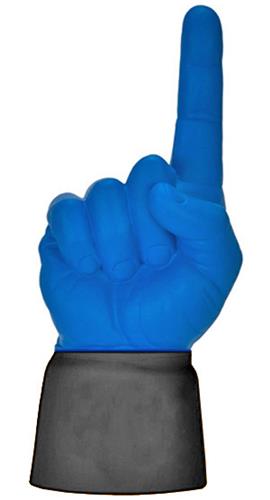 BLACK JERSEY / ROYAL BLUE HAND