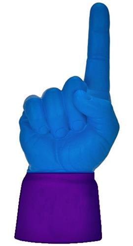 PURPLE JERSEY / ROYAL BLUE HAND