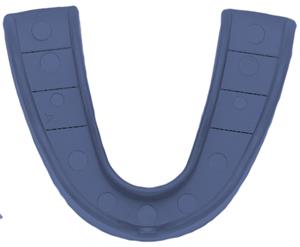 Adams Form Fit Mouth guard with strap MG-301 10 Pack 