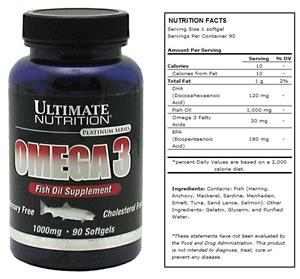 omega 3 nutrition
