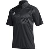 Adidas Sideline Mens Short Sleeve 1/4 Zip Jacket