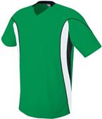 High Five Adult & Youth HELIX Soccer Jerseys KELLY/WHITE/BLACK Primary