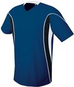 High Five Adult & Youth HELIX Soccer Jerseys NAVY/BLACK/WHITE Primary