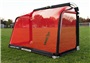 GOAL W/RED NET & BLACK TRIM